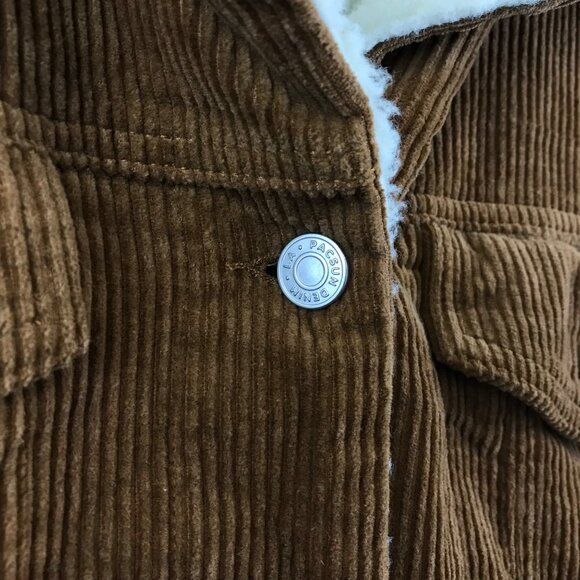 New PacSun Womens Corduroy Sherpa-Lined Jacket XS/S - Picture 6 of 14